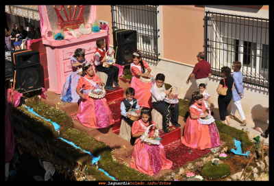 Carroza de "El Trajín"
Carroza ganadora del concurso, en su desfile diurno del día 24-9-10.
