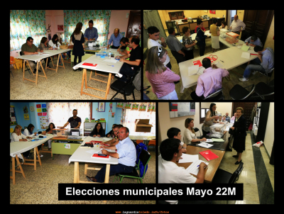 Eleccciones municipales 22 de mayo de 2011
INSTITUCIONES: < El Ayuntamiento
Palabras clave: Eleccciones municipales 22 de mayo de 2011