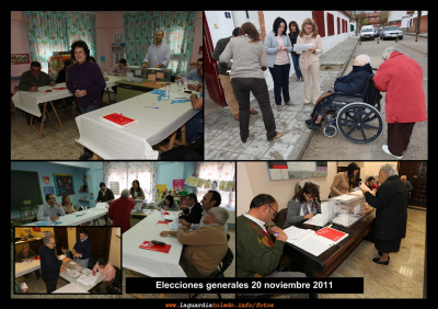 Elecciones generales 20 de noviembre de 2011
INSTITUCIONES: El Ayuntamiento
Palabras clave: Elecciones generales 2o de noviembre de 2011