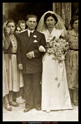 Juanito y Gloria
Boda de Juanito Orgaz y Gloria Pasamontes, año 1955.
Palabras clave: Boda Gloria y Juanito
