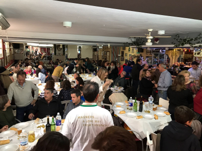 Aperitivo
Empezamos con el aperitivo. Judías 2017. 21-1-2017
