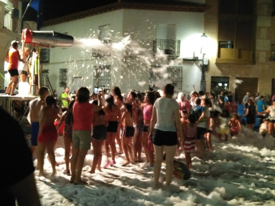 Fiesta de la espuma
Semana dela juventud 26-7-18
