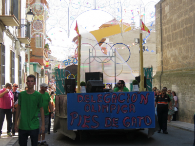 Desfile de carrozas diurno. Fiestas 2006
