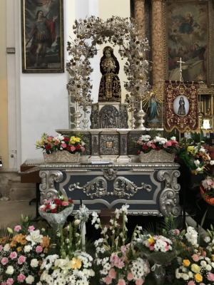 El santo Niño en la Iglesia. 24-9-2017
