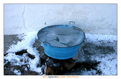 Ola de frío. 9 de Enero del 2010. Caldereta helada
EL CURSO DEL AÑO: el invierno
Palabras clave: Ola de frío. 9 de Enero del 2010. Caldereta helada