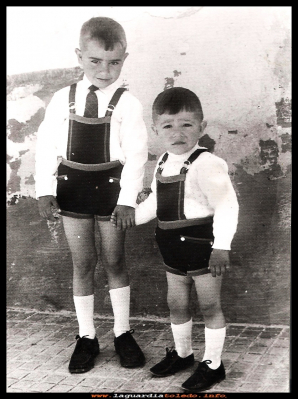 HERMANOS
Juan José y Angel Luis Huete Martin (cachas) 1970
