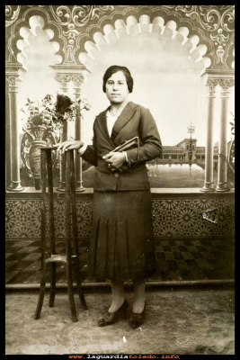 Lucía
Lucia Torralba García en el año 1935.
Palabras clave: Lucia Torralbap
