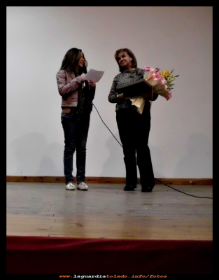 Mariprese
El 8 de Marzo se celebro el día de la mujer trabajadora. Y  este año 2012, el  homenaje ha sido para  Mariprese García (como todos la conocemos la del  mesón) Enhorabuena. 
Palabras clave: 8 de Marzo día de la mujer trabajadora homenaje  Mariprese García