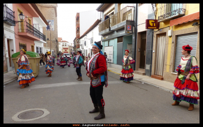 Carnaval 2016
Desfile de comparsas,  carnaval  21-2-2016.
Comparsa "El Guirigai" Huerta de Valdecarabanos, ganadora del tercer premio comarcal. 
Palabras clave: Desfile carnaval 