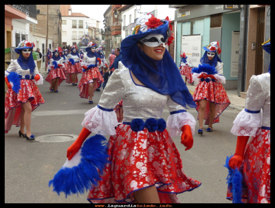 Carnaval 2016
Desfile de comparsas,  carnaval  21-2-2016
Comparsa de Lillo ganadora del quinto premio comarcal. 
Palabras clave: Desfile carnaval 