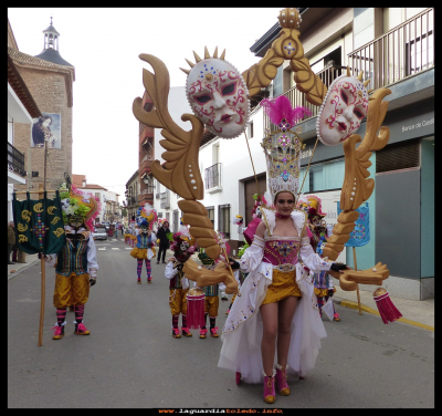 Carnaval 2016
Desfile de comparsas,  carnaval  21-2-2016
Comparsa de Villasequilla, ganadora del segundo premio comarcal.
Palabras clave: Desfile carnaval 