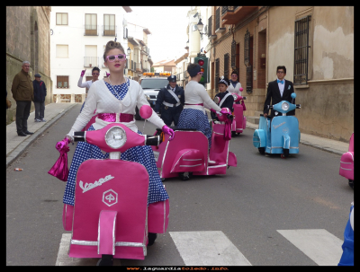 Carnaval 2016
Desfile de comparsas,  carnaval  21-2-2016
Comparsa de Villasequilla, ganadora del tercer premio comarcal
Palabras clave: Desfile carnaval 