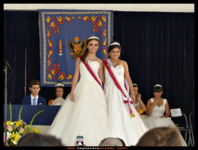 Imposición de bandas 
Sofía Guzmán Pedraza dama de honor 2015, y Ainhoa Fernández Valdeolivas Dama de honor 2016.
Palabras clave: dama honor
