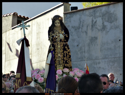 La despedida
En la Crucera, El Santo Niño de despide  del pueblo  (27-9-2016)
Palabras clave: Crucera, Santo Niño 