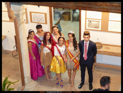 Casa de los Jaenes 
Reina, damas y mantenedor 2016, en la inauguración de las distintas exposiciones en las casa de los Jaenes. (23-9-2017)
Palabras clave: exposiciones casa Jaenes