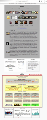 Patrocionio
Después de semanas de esfuerzos, POR FIN,  hemos instalado y configurado un [b]sistema para dar SOPORTE AL PATROCINIO en nuestro portal wwww.laguardiatoeldo.info[/b].

El sistema esta en modo de DEMOSTRACION. Durante este período (que finalizará el 30-04-08) TODAS LAS EMPRESAS U ORGANIZACIONES lo pueden probar de manera [color=red][b]GRATUITA[/b][/color].

Nos hemos tomado la libertad de incluir varias empresas a modo de [b]ejemplo[/b] sin consultar previamente con sus responsables, si estos,  por cualquier razón, quieren que se retire su logotipo de nuestro espacio de patrocinio que llamen al teléfono 629.03.94.32 y  se hará inmediatamente.

Para el resto de empresas u organizaciones que quieran que su logotipo figure en nuestro espacio de patrocinio de manera [color=red][b]GRATUITA DURANTE EL PERIODO DE DEMOSTRACION[/b][/color] que llamen al 629.03.94.32 y nos indiquen:
- Cual es su logotipo y como quieren presentarlo.
- Que espacio de patrocinio desean: PLATINO, ORO, PLATA, BRONCE o LIBRE si son organizaciones sin ánimo de lucro.

ProyectoTUPI aún no ha decido las condiciones finales, sirva como ejemplo los siguientes importes como referencia:    
- Patrocinio PLATINO     1.200 €/Año
- Patrocinio ORO             800 €/Año
- Patrocinio PLATA           400 €/Año
- Patrocinio BRONCE         300 €/Año

[color=red][b]Las condiciones y los importes finales se decidirán una vez constituida la asociación.[/color][/b] 

De forma resumida el sistema funciona de la siguiente forma:
- Una vez que un empresa decide patrocinarnos con un determinado plan y su logotipo y link a su página web han quedado configurados   
- el sistema periódicamente envía un correo electrónico con la siguiente información: gráficas del número veces que se ha visto el espacio de patrocinio insertado, los usuarios que desde nuestra web han visitado la página del patrocinador, etc ..., alertas avisando de cuando se termina el periodo de patrocinio contratado.

Para los patrocinadores que lo deseen se les facilitará un usuario y una calve para que, a parte de consultar en tiempo real la información arriba descrita, puedan cambiar su logotipo y ver on-line sus estadísticas de acceso.
   



