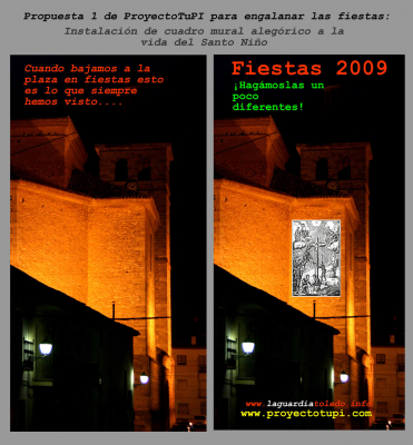 Propuesta 2 de ProyetoTupi para engalanar las fiestas presentada a la cofradía del Santo Niño en el cabildo. 25 de julio 2009
ASOCIACIONES CULTURALES: -> Proyecto TuPI
Palabras clave: Propuesta 2 de ProyetoTupi para engalanar las fiestas presentada a la cofradía del Santo Niño en el cabildo. 25 de julio 2009