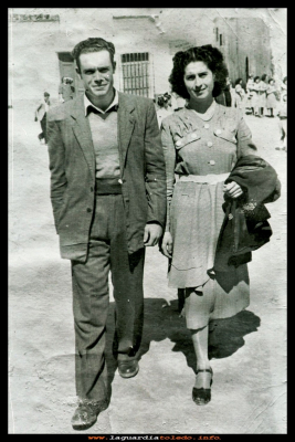 Tómas y Damasa
Tomás Roncero y Dámasa Tacero, año 1946.
Palabras clave: Tómas y Damasa