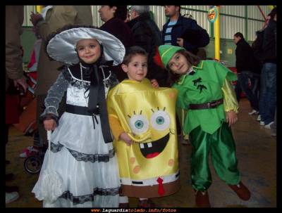 Carnaval infantil 2010
Carnaval infantil del sábado 20 de febrero de 2010. Salida a las 16:30h de la Plaza y baile en el pabellón de deportes.
FIESTAS, CELEBRACIONES Y TRADICIONES: Carnaval 2010
Palabras clave: carnaval infantil 2010
