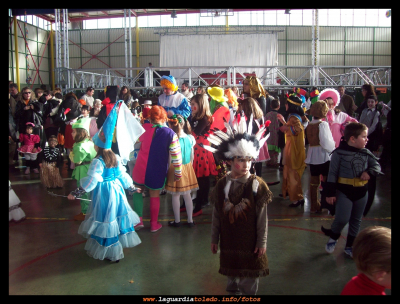 Carnaval infantil 2010
Carnaval infantil del sábado 20 de febrero de 2010. Salida a las 16:30h de la Plaza y baile en el pabellón de deportes.
FIESTAS, CELEBRACIONES Y TRADICIONES: Carnaval 2010
Palabras clave: carnaval infantil 2010