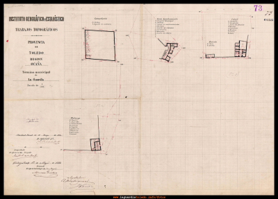 Plano de 1880 del Ayuntamiento, la carcel y el portazgo.
Palabras clave: Plano de 1880 del Ayuntamiento, la carcel y el portazgo.