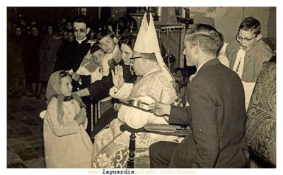 La confirmación de Mamen, la hija de Angelín. Años 60
