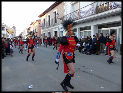 Carnaval 2015
A.J. El Trajín, desfilando fuera de concurso, el domingo 22-2-15
