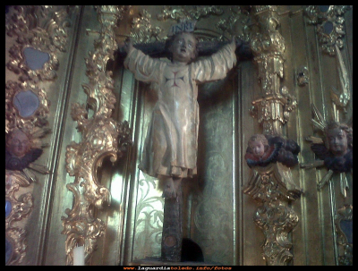 Imagen del Santo Niño Cristobalito en La Rambla, Córdoba
Imagen del Santo Niño Cristobalito en el retablo de la Capilla del Sagrario de la iglesia del antiguo convento de la Santísima Trinidad en La Rambla (Córdoba).
Palabras clave: imagen santo niño la rambla cordoba