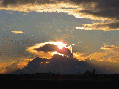 Puesta de sol con nubes desde la carretera Villatobas
Palabras clave: grimores (Juan Luis Redajo)