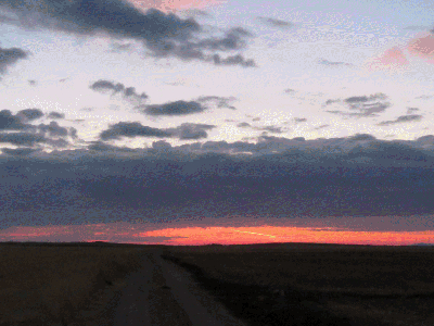 Salida del sol por Camino Carahorma. 16-10-2016
