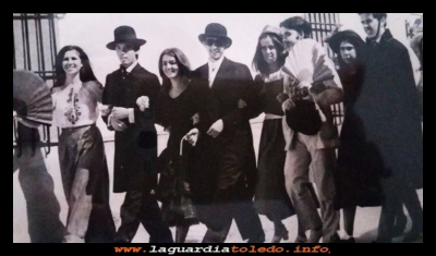 Carnaval
Años 60, Mari Santiago, Titin de la Mata, Loli diaz-Roncero, Pedro labrador, Geles González,  Cesario, M. Prese Hijosa y Benito González.
Palabras clave: Años 60 Benito González