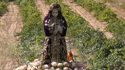 Día 27/9/10
Santo Niño en una de las paradas hacia su ermita
