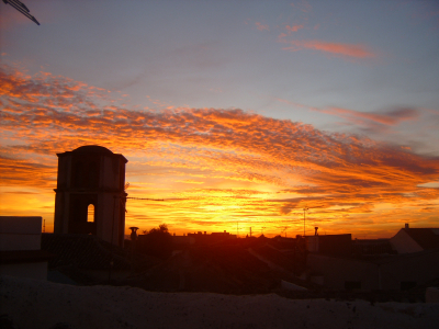 Un atardecer en La Guardia II 22 de octubre de 2007
vista del deposito
