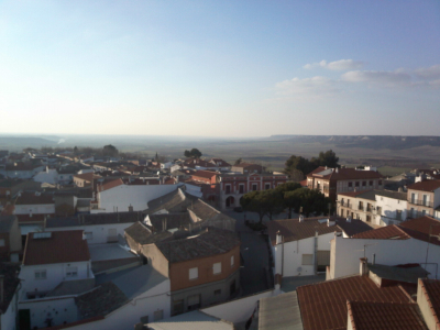 Vista desde el ojo de buey de la Iglesia
Palabras clave: plaza ayuntamiento