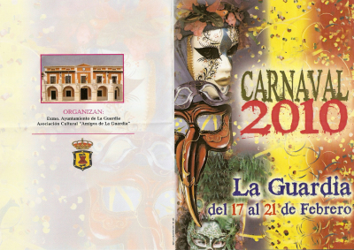 Portada del programa de carnaval 2010.
Palabras clave: Programa carnaval 2010