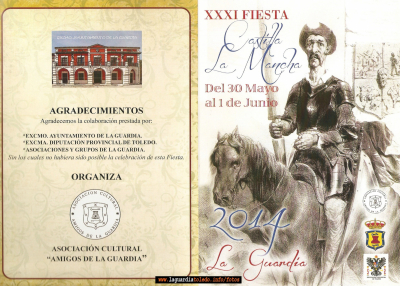 Portada programa
Programa de Fiestas de Castilla La Mancha 2014
Palabras clave: castilla la mancha 