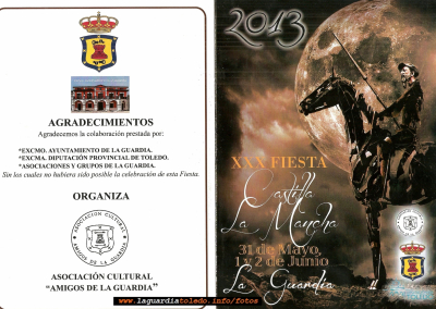 Programa de Fiestas de Castilla la Mancha 2013
Palabras clave: castilla la mancha 2013