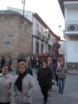 Rosario de la Aurora. 13 de Mayo de 2010
Procesión con la Virgen de Fátima.

Palabras clave: Rosario de la Aurora