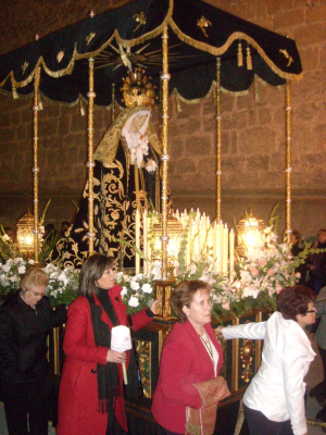 Procesión del Jueves Santo, 9 de abril de 2009
Nuestra Señora de la Soledad
Palabras clave: semana santa soledad