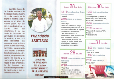 Programa de actos de la 8ª Semana de la Junventud. 
EVENTOS POPULARES: < Semana de la Juventud
Palabras clave: semana de la juventud