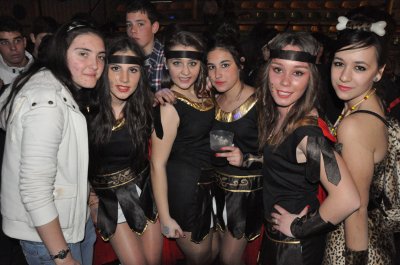 Baile de carnaval en el pabellón, 16-2-13
