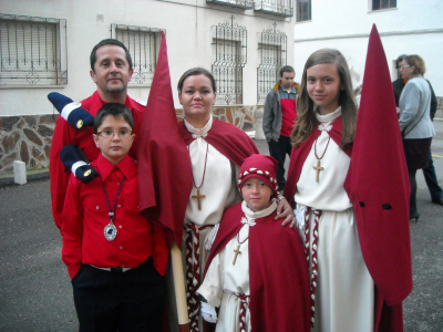 Capuchinos y músicos.
