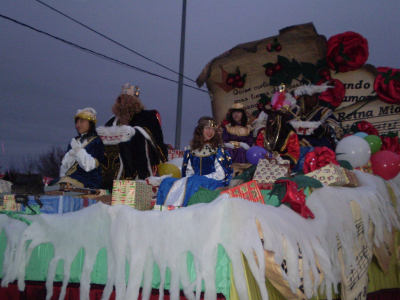 Cabalgata 2010
Carroza de los Reyes Magos.
