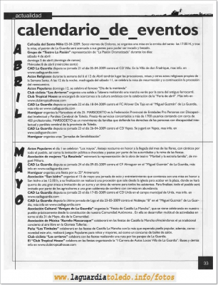 El Balcón de La Guardia
Nº 1 de la revista cultural de información local  el Balcón de La Guardia
Pagina 33
Palabras clave: revista cultural
