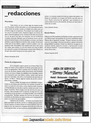 El Balcón de La Guardia
Nº 1 de la revista cultural de información local  El Balcón de La Guardia
Pagina 41

Palabras clave: revista cultural