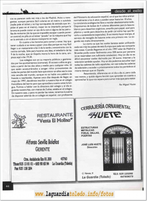  El Balcón de La Guardia
Nº 1 de la revista cultural de información local  El Balcón de La Guardia
Pagina 44

Palabras clave:  revista cultural