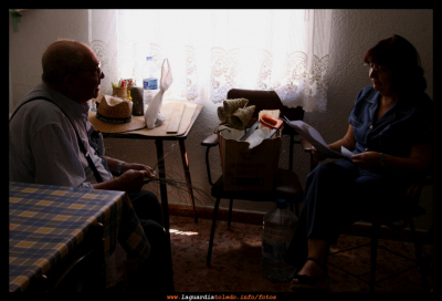 El esparto entrevista en vídeo al Tio José. 19 de julio de 2009.
Momento de la entrevista al Tío José realizada por pTupi.
Palabras clave: Momento de la entrevista al Tío José realizada por pTupi.