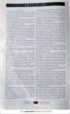 Primer número de "El Balcón de La Guardia" aparecido en el otoño del 1995. Página 8
LA GUARDIA A TRAVES DE SUS PROPIOS MEDIOS DE COMUNICACION: El Balcón de la Guardia
Palabras clave: el balcon de la guardia 1995