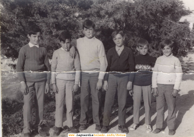 Cuadrilla de amigos
En la foto: Cristóbal López, Ernesto el Mico, Jose Luis Morales, Emilio Mascaraque, Jesús Romeral y Eugenio
