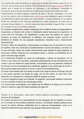 Los Molinos de Agua, Página 2
Estudio sobre los molinos de agua realizado por Humilde
ASOCIACIONES CULTURALES: Proyecto Tupi
Palabras clave: molino de agua Humilde